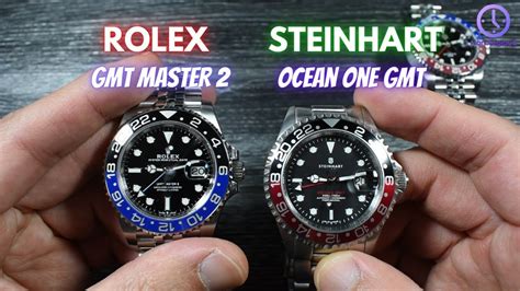 steinhart gmt vs rolex|steinhart 5517 review.